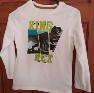 BOYS JEAN PULL STRING PANTS WITH MATCHING SHIRT SIZE 10.